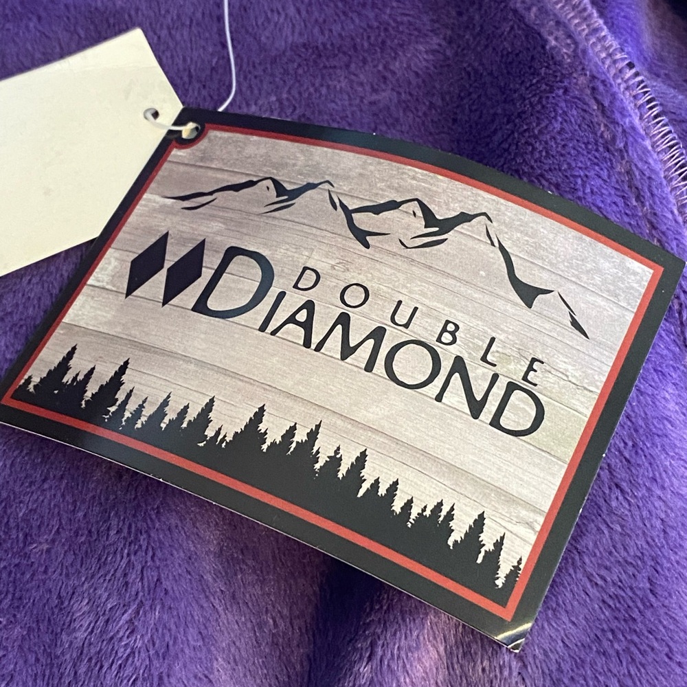 Double Diamond Soft Shell Women’s NWT Purple Jacket Size S - Picture 11 of 14